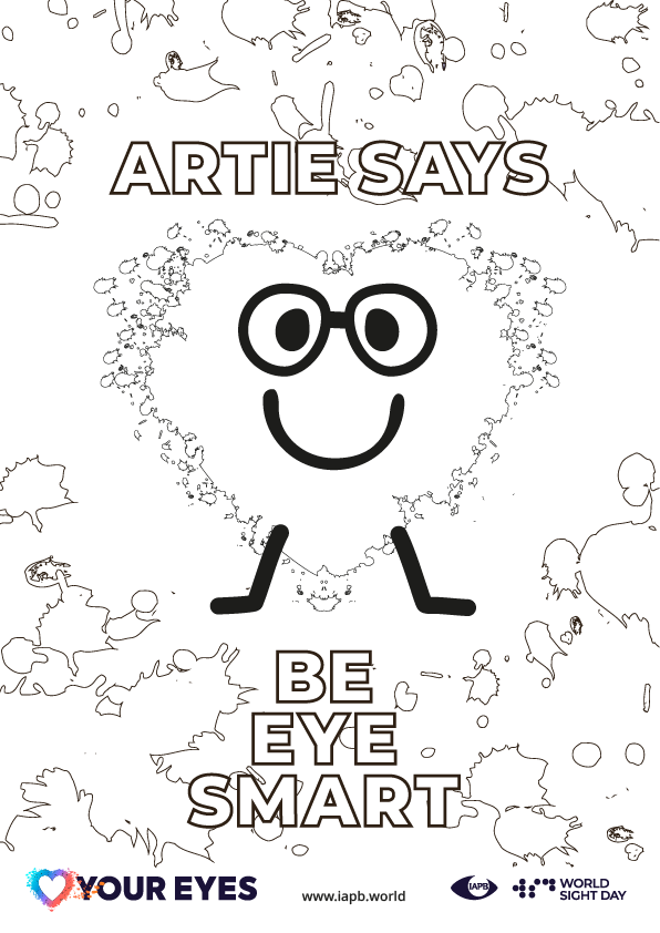 Colouring Sheets_Artie says